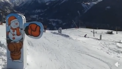 piste de ski ludique enfant