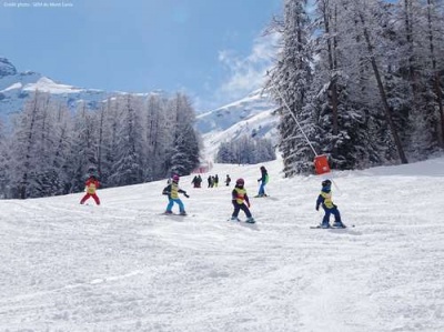 pistes de ski débutant val cenis vanoise